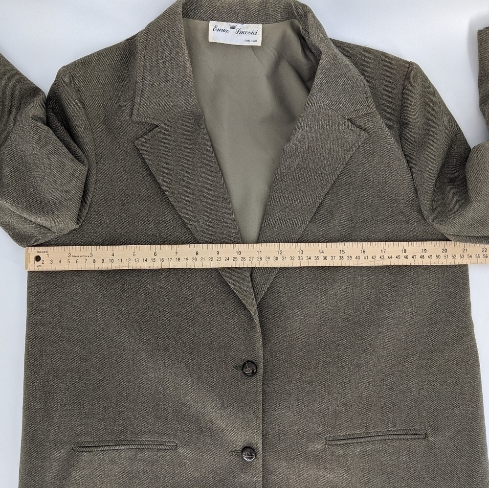 Enrico Lucovici L&K Women's Blazer Suit Jacket - Picture 11 of 15